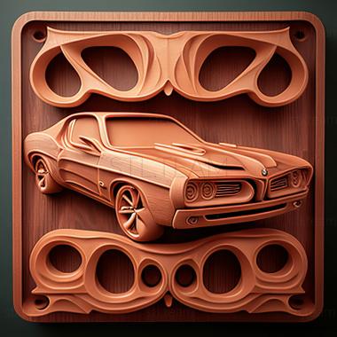 3D model Pontiac GTO (STL)